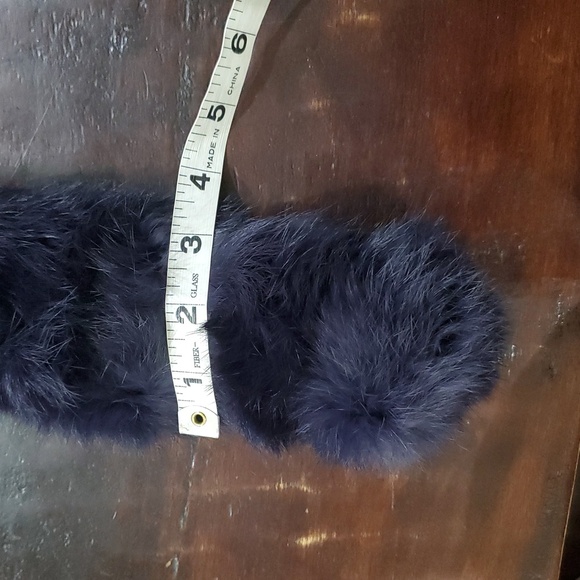 Purple Rabbit Fur Accessory - Picture 8 of 9